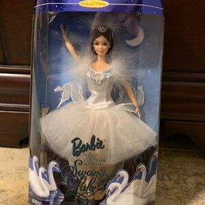Barbie as this Swan Queen in Swan Lake